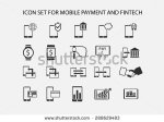 stock-vector-simple-vector-icon-set-for-mobile-payment-and-electronic-payment-flat-design-icons-for-various-288629483 (1) fintech